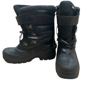 Men's Black Snow Boots